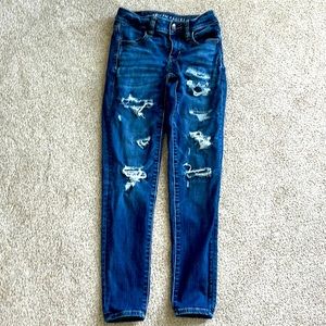 Used like new girls American Eagle skinny jeans – size 00